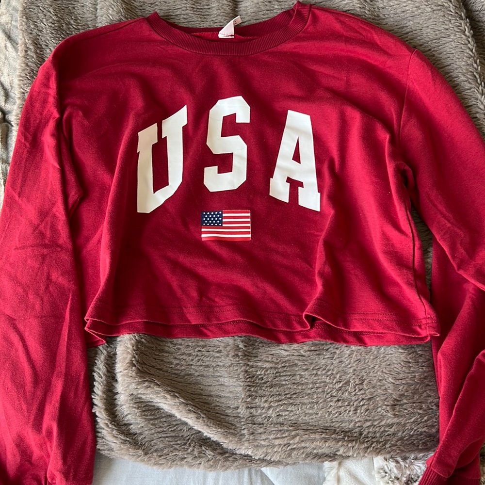 USA CROP TOP